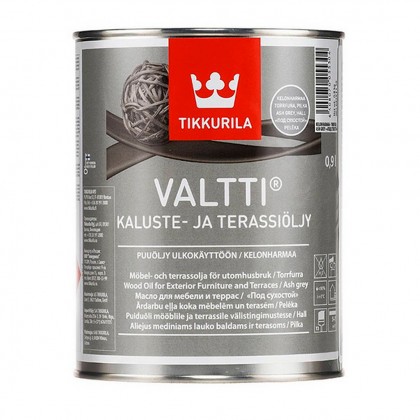 Tikkurila Valtti Kaluste 0.9 л - масло для дерева и террас