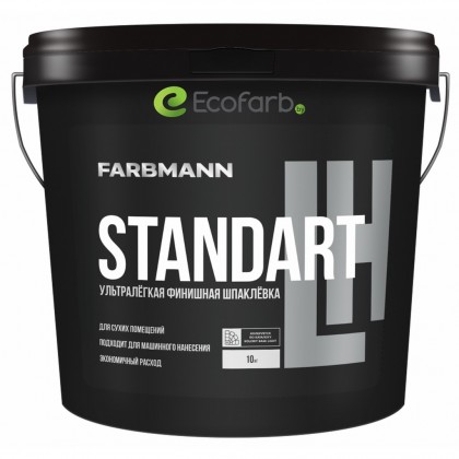 Farbmann Standart LH - финишная ультралёгкая акрилатная шпатлёвка