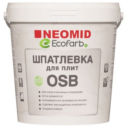 Шпатлевка Neomid (Неомид) для плит OSB (ОСБ)