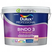 Глубокоматовая водно-дисперсионная краска для стен и потолков Dulux Bindo 3 База BC 9,0 л