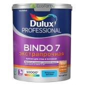 Dulux Bindo 7 Матовая краска для стен и потолков 4,5 л База BW