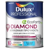 Dulux Diamond Matt Матовая износостойкая краска для стен и потолков 1 л BW