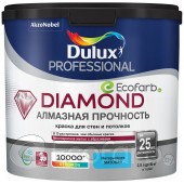 Dulux Diamond Matt Матовая износостойкая краска для стен и потолков BC 2,25 л