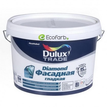 Dulux (Дулюкс) Фасадная Гладкая Матовая краска для фасадных поверхностей BM 2,4 л