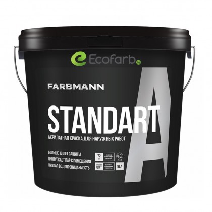 Farbmann Standart A - латексная фасадная краска База LA