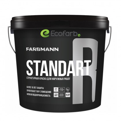 Farbmann Standart R - структурная фасадная краска База LAP