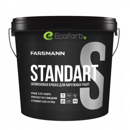 Farbmann Standart S - латексная силиконовая фасадная краска База LC