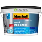 Marshall Export-2 глубокоматовая латексная краска для стен и потолков 2,5 л BC