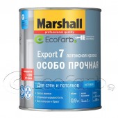 Краска Marshall Export-7 латексная особо прочная краска 0.9 л BW