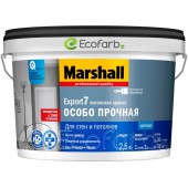 Краска Marshall Export-7 латексная особо прочная краска 2,5 л BW