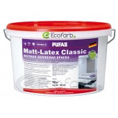 PUFAS (ПУФАС) Matt-Latex Classic моющаяся матовая латексная краска 10 л