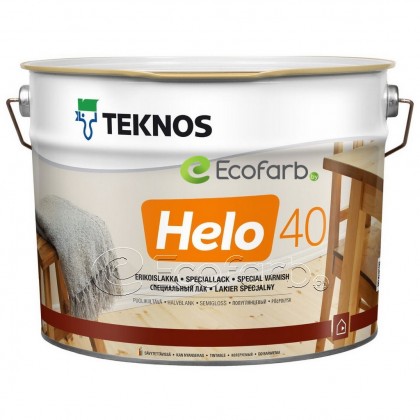 Teknos Helo 40 полуглянцевый специальный лак
