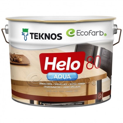 Teknos Helo Aqua 80 глянцевый специальный лак