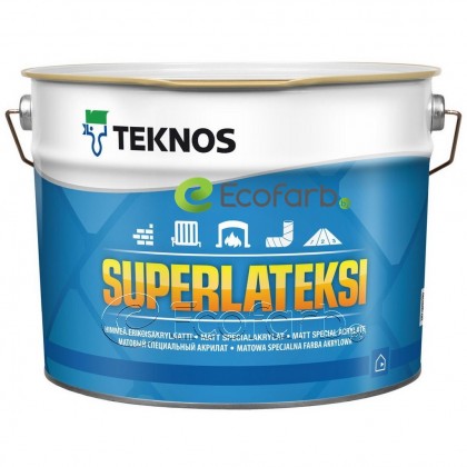 Teknos Superlateksi матовая краска для стен и потолков