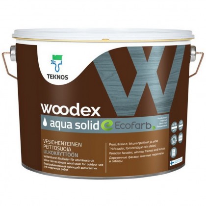 Teknos Woodex Aqua Solid кроющий антисептик на водной основе