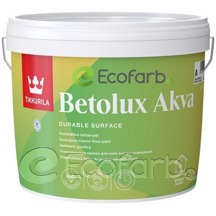 Tikkurila Betolux Akva 9.0 л - краска для полов