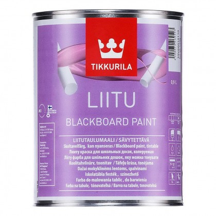Tikkurila Liitu 0,9 л база A - краска для школьных досок