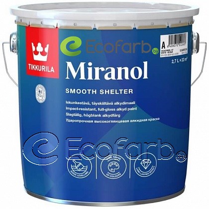 Tikkurila Miranol 2,7 л - алкидная эмаль
