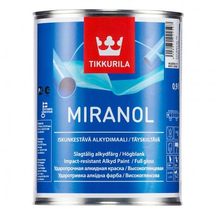 Tikkurila Miranol 0.9 л - алкидная эмаль