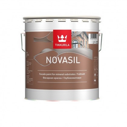Tikkurila Novasil 2.7 л - фасадная краска