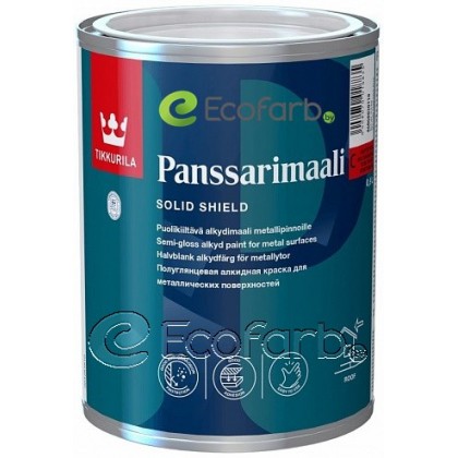 Tikkurila Panssarimaali 0.9 л - краска для металлических крыш
