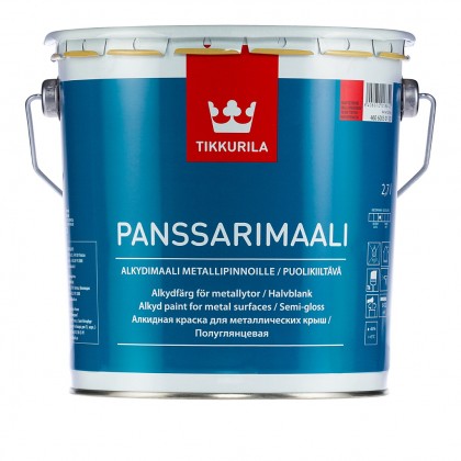 Tikkurila Panssarimaali 2.7 л - краска для металлических крыш