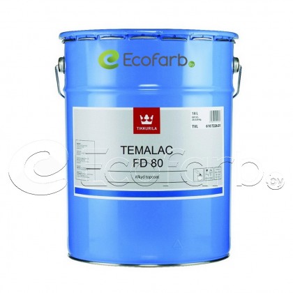 Tikkurila Temalac FD 80 (Темалак) быстросохнущая алкидная краска