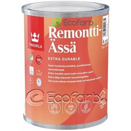 Tikkurila Remontti-Assa 0,9 л база C - латексная краска