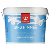 Tikkurila Siro Himmea (Сиро Мат) 9,0 л - моющаяся краска для потолка