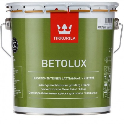 Tikkurila Betolux 2.7 л - краска для полов