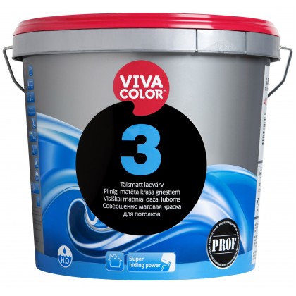VivaColor 3 - совершенно матовая акрилатная краска для внутренних работ