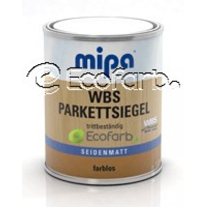 Mipa WBS Parkettsiegel водорастворимый паркетный лак полуматовый 0,75 л