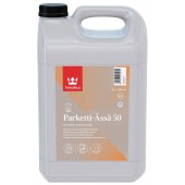 Tikkurila Parketti-Assa 50 (Тиккурила Паркетти-Ясся 50) 5.0 л - лак для пола, полуглянцевый