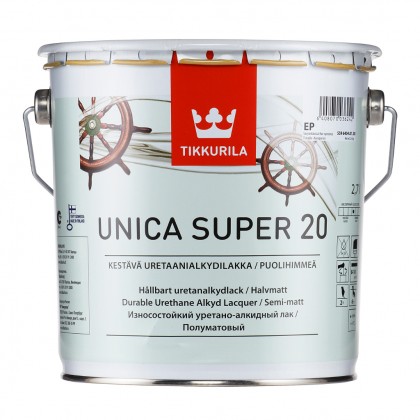 Tikkurila Unica Super 20 полуматовый лак 2,7 л