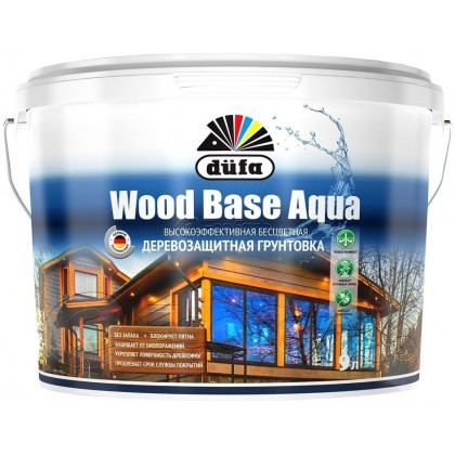 Dufa (Дюфа) Wood Base Aqua бесцветная деревозащитная грунтовка 2,5 л