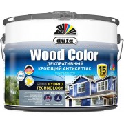 Dufa (Дюфа) Wood Color декоративный кроющий антисептик по древесине BASE 1 9 л