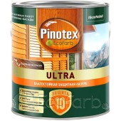 Пинотекс Ультра (Pinotex Ultra) 2,5 л декоративная пропитка для дерева.