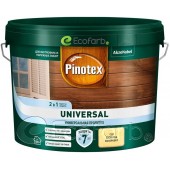 Pinotex Universal (Пинотекс Универсал) пропитка для дерева 2 в 1 9 л