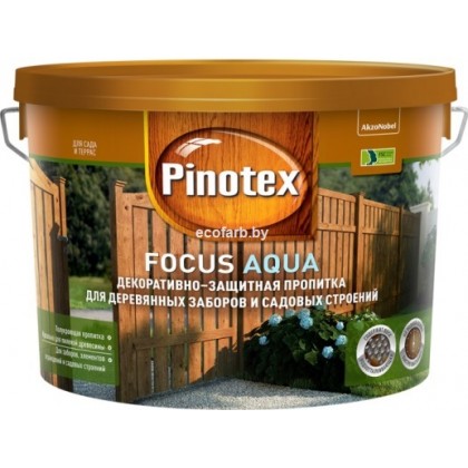 Пинотекс Фокус Аква (Pinotex Focus Aqua) 2,5 л - пропитка для древесины