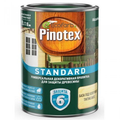 Пинотекс Стандарт 0,9 л универсальная декоративная восковая пропитка