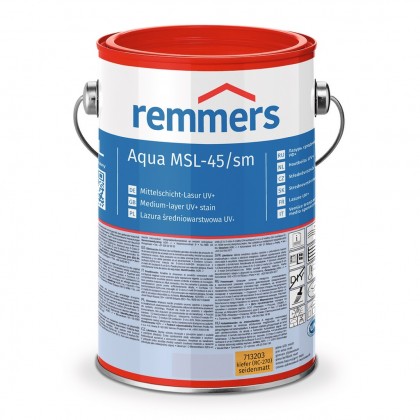 Remmers Aqua MSL-45/sm UV+ - декоративная водная лазурь