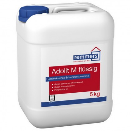 Remmers Adolit M flüssig, 5л - средство для уничтожения грибков
