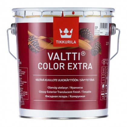 Tikkurila Valtti Color Extra 2.7 л - фасадная лазурь
