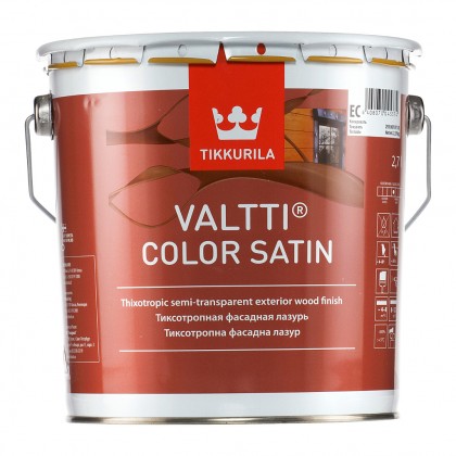 Tikkurila Valtti Color Satin 2.7 л - лессирующий антисептик