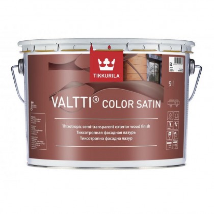 Tikkurila Valtti Color Satin 9.0 л - лессирующий антисептик