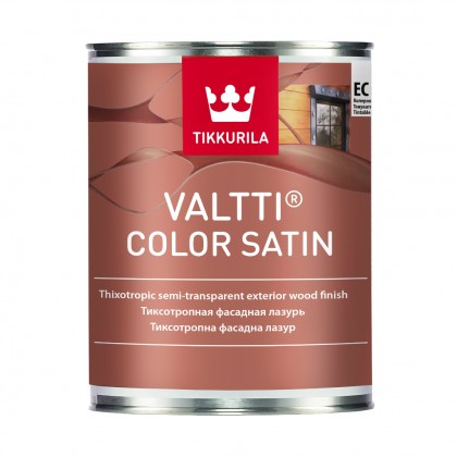 Tikkurila Valtti Color Satin 0.9 л - лессирующий антисептик