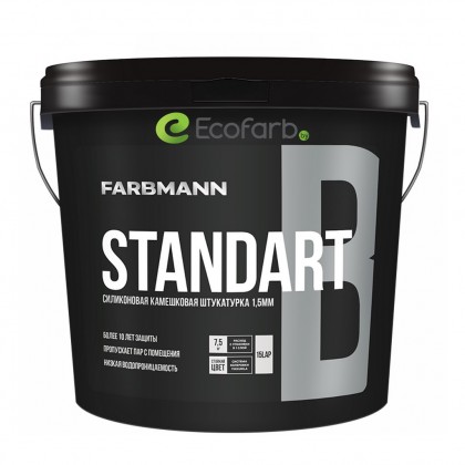 Farbmann Standart B - силиконовая структурная штукатурка "барашек"
