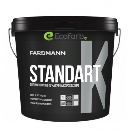 Farbmann Standart K - силиконовая структурная штукатурка "короед"